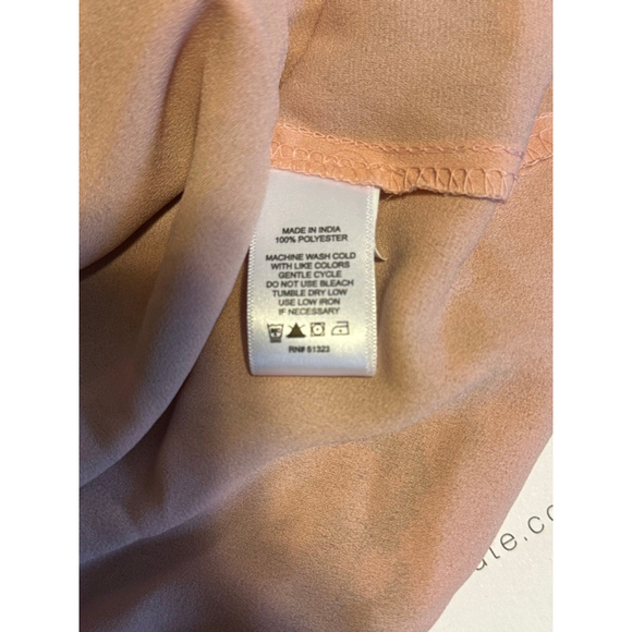 1. STATE Floral Flutter Sleeve Blouse – Pink/Orange Print – Size XL – - Picture 5 of 5